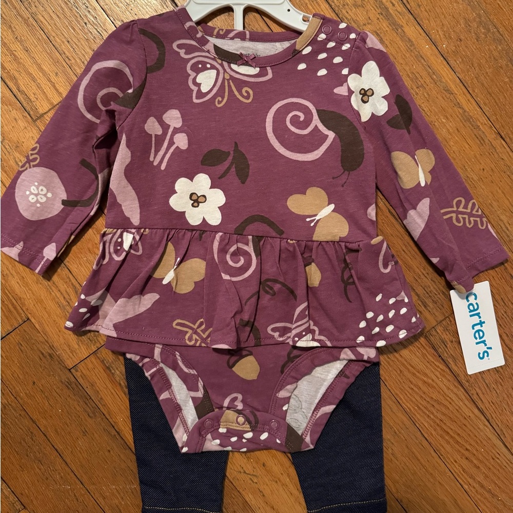 New with tags baby outfit size 9months